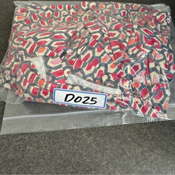 NIC and ZOE Printed Geometric Gathered Side Sleeveless Dress Size 2x - Picture 11 of 11